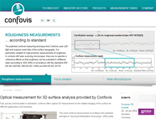 Tablet Screenshot of confovis.com